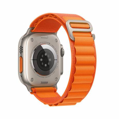 Forcell F-Design Fa13 Pasek / Opaska Do Apple Watch 38/40/41Mm Pomarańczowa