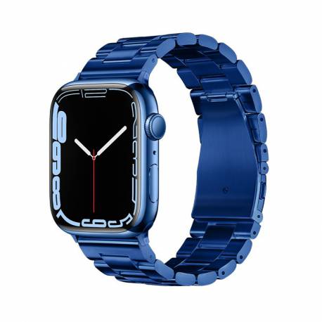 Forcell F-Design Fa10 Pasek / Opaska Do Apple Watch 42/44/45/49Mm Niebieska