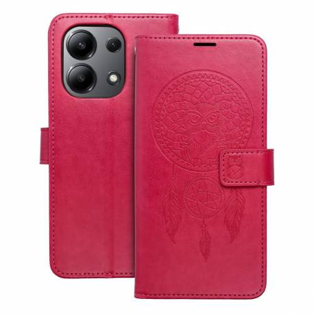 Kabura Mezzo Book Do Xiaomi Redmi Note 13 4G Łapacz Snów Magenta