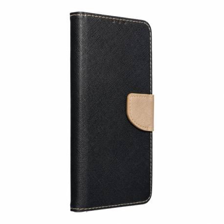 Kabura Fancy Book Do Iphone 15 Czarny / Złoty