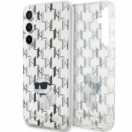 Oryginalne Etui Karl Lagerfeld Hardcase Klhcs23Fehncmklt Do Samsung S23 Fe (Monogram / Transparentny)
