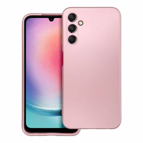 Futerał Metallic Do Samsung A25 5G Różowy