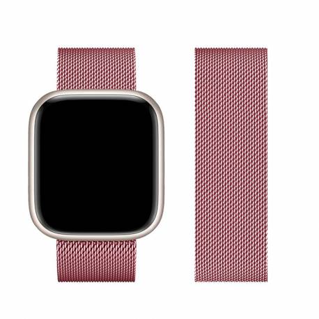 Forcell F-Design Fa03 Pasek / Opaska Do Apple Watch 42/44/45/49Mm Różowa