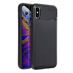 Futerał Carbon Premium Do Iphone X / Xs Czarny