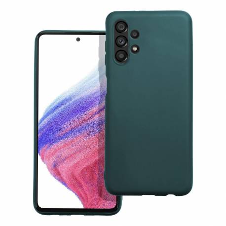 Futerał Matt Do Samsung A13 5G / A04S Ciemnozielony