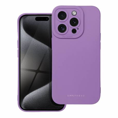 Futerał Roar Luna Case - Do Iphone 15 Pro Fioletowy