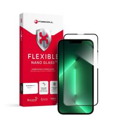Forcell Flexible 5D - Szkło Hybrydowe Do Iphone 13/13 Pro/14 Czarny
