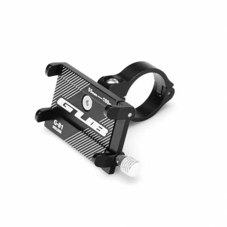 Uchwyt Rowerowy Na Kierownice Gub G81 Aluminium Czarny