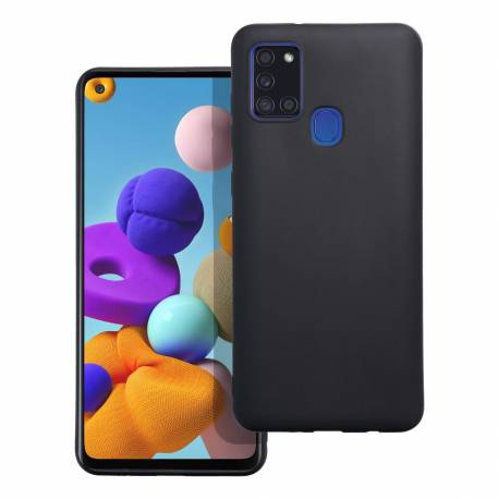 Futerał Matt Do Samsung A21S Czarny