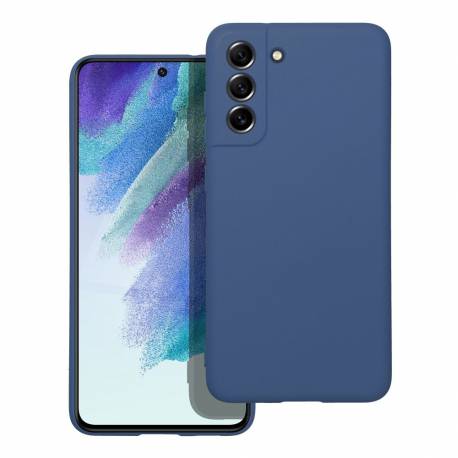 Futerał Silicone Do Samsung Galaxy S21 Fe Niebieski