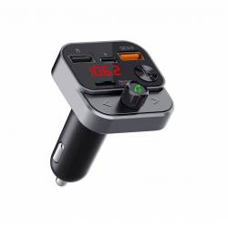 Transmiter FM MP3 z bluetooth 5.0 + USB A QC3.0 + Typ C (total 30W) ART FM-84B