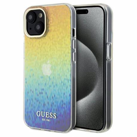 Oryginalne Etui Guess Hardcase Guhcp14Shdecmi Do Iphone 14 (Iml Faceted Mirror / Disco Iridescent)