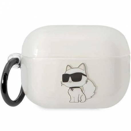 Karl Lagerfeld KLAP2HNCHTCT Airpods Pro 2 cover transparent Ikonik Choupette