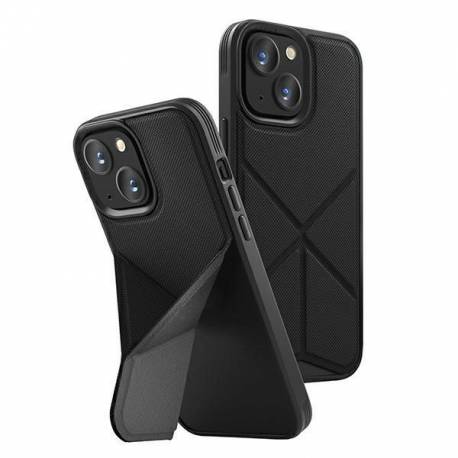 UNIQ etui Transforma iPhone 14 Plus 6,7" Magclick Charging czarny/ebony black