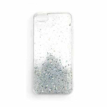 Wozinsky Star Glitter Błyszczące Etui Pokrowiec Z Brokatem Xiaomi Redmi K40 Pro+ / K40 Pro / K40 / Poco F3 Przezroczysty