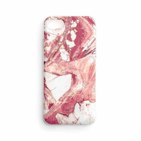 Wozinsky Marble Żelowe Etui Pokrowiec Marmur Samsung Galaxy A72 4G Różowy