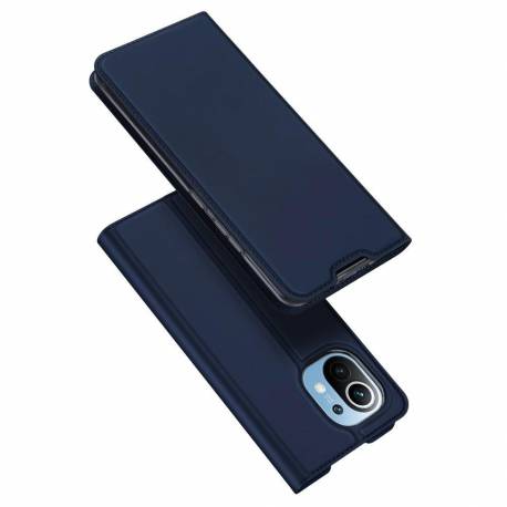 Dux Ducis Skin Pro Kabura Etui Pokrowiec Z Klapką Xiaomi Mi 11 Niebieski