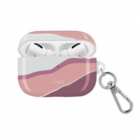 Etui Uniq Coehl Ciel Na Airpods Pro - Różowe
