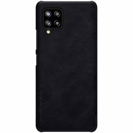 Nillkin Qin Skórzana Kabura Etui Samsung Galaxy A42 5G Czarny