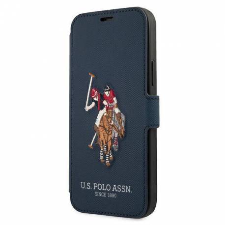 Etui U.s. Polo Assn. Embroidery Collection Na Iphone 12 / Iphone 12 Pro - Granatowe