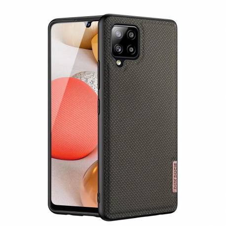 Dux Ducis Fino Etui Pokrowiec Pokryty Nylonowym Materiałem Samsung Galaxy A42 5G Zielony