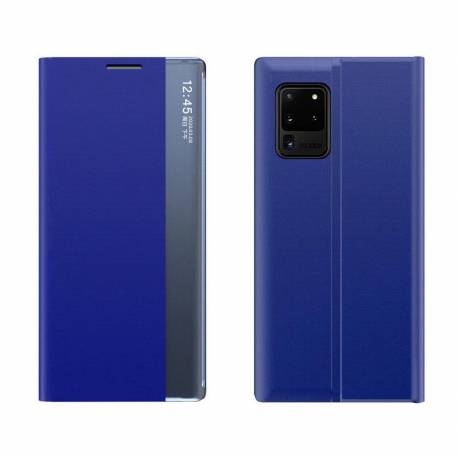 New Sleep Case Pokrowiec Etui Z Klapką Z Funkcją Podstawki Samsung Galaxy A02S Eu Niebieski
