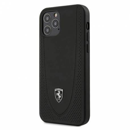 Etui Ferrari Off Track Perforated Na Iphone 12 / Iphone 12 Pro - Czarne