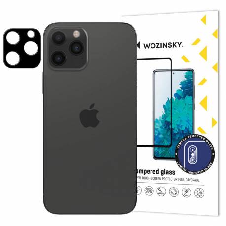 Wozinsky Full Camera Glass Szkło Hartowane 9H Na Cały Aparat Kamerę Iphone 12 Pro