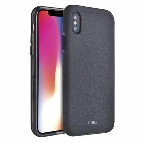 Etui Uniq Lithos Na Iphone Xs Max - Czarne
