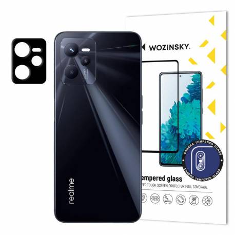 Wozinsky Full Camera Glass szkło hartowane 9H na cały aparat kamerę Realme C35