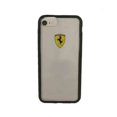 Ferrari Hardcase FEHCRFP7BK iPhone 7/8 /SE 2020 transparent/black