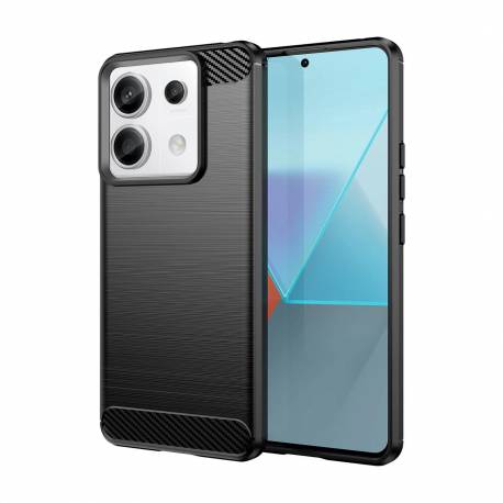 Etui Carbon Case Do Xiaomi Redmi Note 13 5G - Czarne