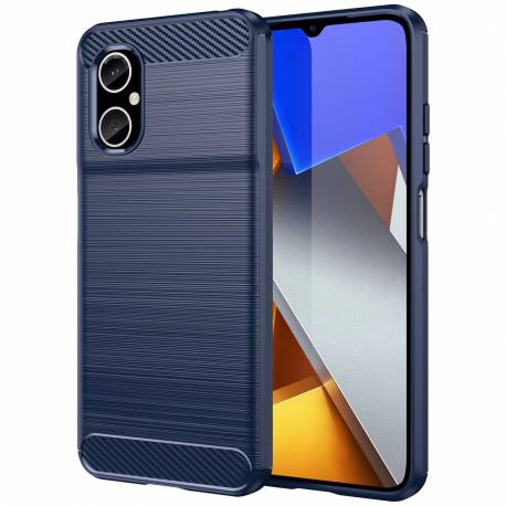 Carbon Case etui Xiaomi Redmi Note 11E /Redmi 10 5G / Redmi 10 Prime+ 5G / Poco M4 5G elastyczny silikonowy karbonowy pokrowiec