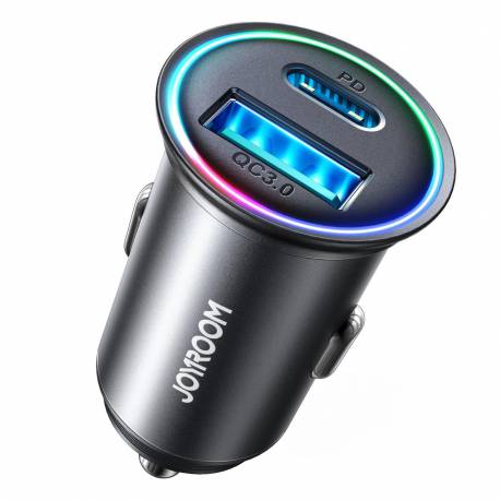 Mini Ładowarka Joyroom Jr-Ccn04 60W Usb-A Usb-C - Czarna
