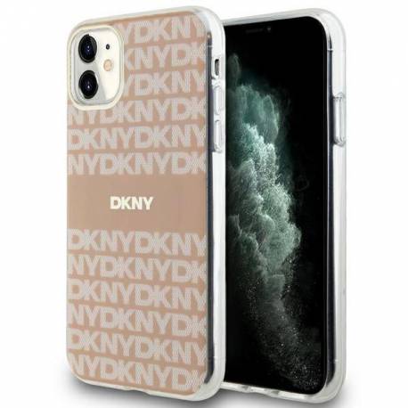Etui Dkny Iml Mono & Stripe Magsafe Na Iphone 11 / Xr - Różowe
