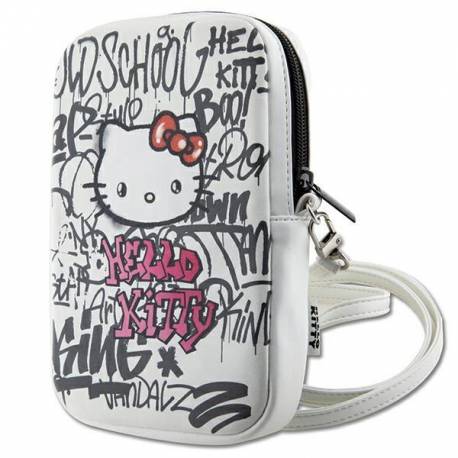 Torebka Hello Kitty Graffiti Kitty Head - Biała