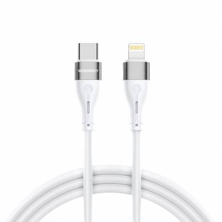 Kabel Wozinsky Wstcl1 Lightning / Usb-C Pd 27W 1 M - Biały