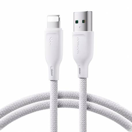 Kabel Joyroom Multi-Color Series Sa34-Al3 Usb-A / Lightning 3A 1M - Biały