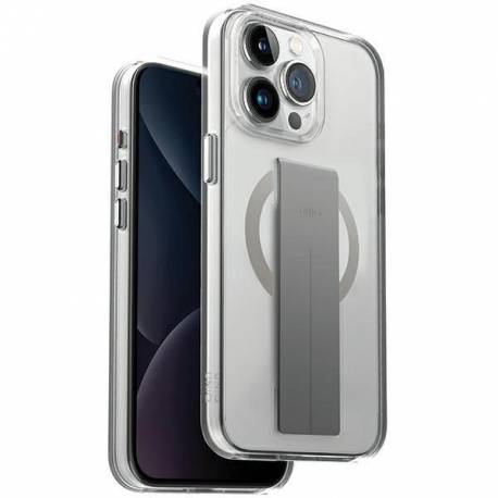 Etui Uniq Heldro Mag Magclick Charging Na Iphone 15 Pro - Przezroczyste