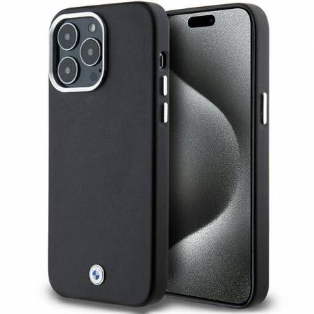 Etui Bmw Signature Wrapped Metal Magsafe Na Iphone 15 Pro Max - Czarne