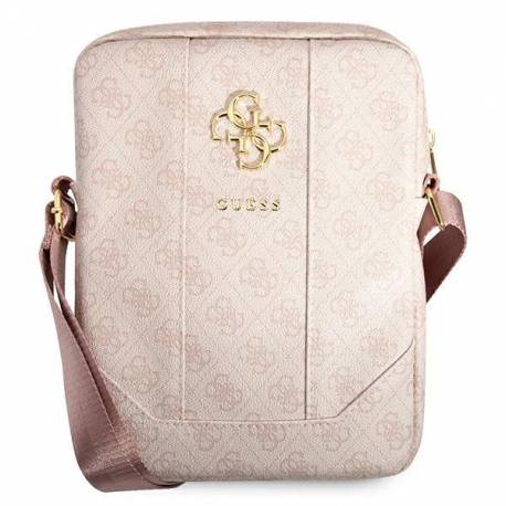 Torba Guess 4G Big Metal Logo Na Tablet 10'' - Różowa