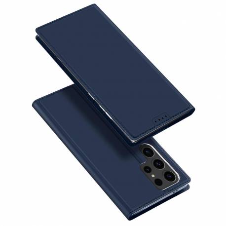 Etui Dux Ducis Skin Pro Do Samsung S24 Ultra Z Klapką - Niebieskie