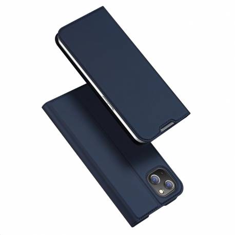 Dux Ducis Skin Pro kabura etui pokrowiec z klapką iPhone 14 Max niebieski