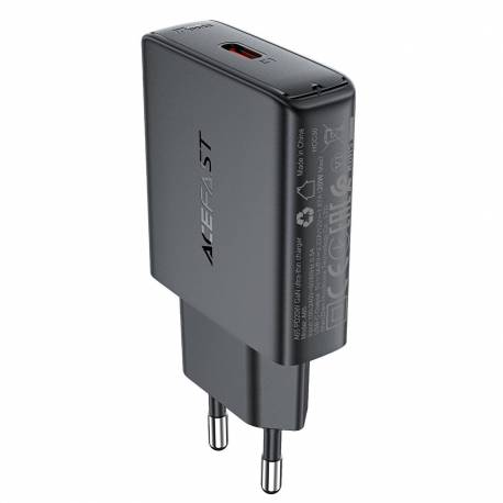 Ładowarka Sieciowa Acefast A65 Pd 20W Gan Usb-C - Czarna