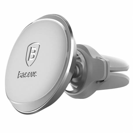 Uchwyt Samochodowy Baseus C40141201S13-00 Magnetyczny Na Kratkę Nawiewu - Srebrny