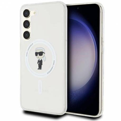 Etui Karl Lagerfeld Iml Ikonik Magsafe Na Samsung Galaxy S23+ - Przezroczyste