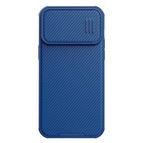 Nillkin CamShield S Case etui iPhone 14 Pro Max pancerny pokrowiec osłona na aparat niebieskie