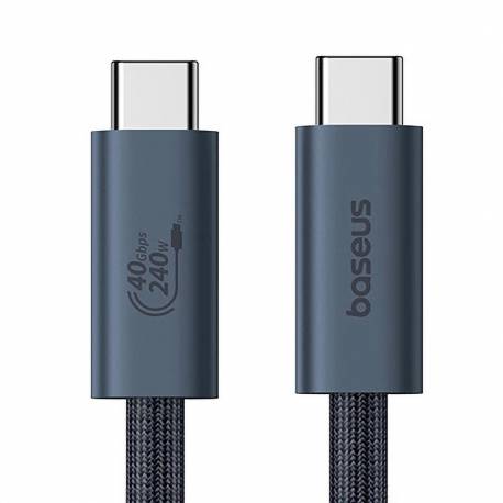 Kabel Baseus Cb000068 Usb-C - Usb-C 240W Pd 8K 60Hz 1M - Czarny