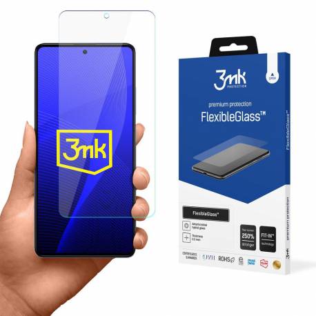 Szkło hartowane Xiaomi Redmi Note 12 Pro+ / Note 12 Pro hybrydowe flexi 7H z serii 3mk FlexibleGlass