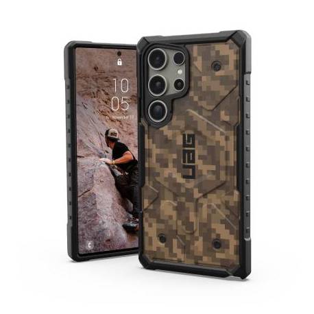 Etui Uag Pathfinder Magnet Se Do Samsung Galaxy S24 Ultra Z Modułem Magnetycznym - Brązowe Moro